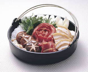 車麩を使ったすき焼き